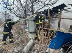 В Харьковской области оккупанты обстреляли частный дом: Кадры с места