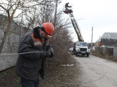 В Харьковской области энергетики запитали село, обесточенное с начала полномасштабной войны