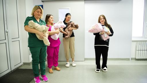 В Харьковской области впервые за несколько лет родилась тройня