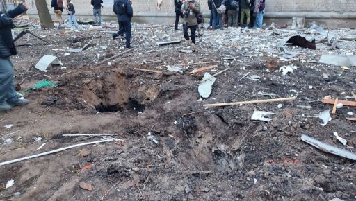 В Харькове российский снаряд повредил девятиэтажку