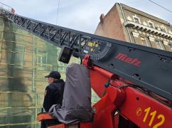 В центре Харькова горело историческое здание: Официальная информация ГСЧС