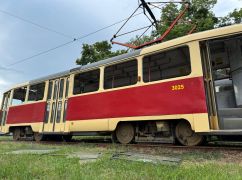 Терехов показал побитый при обстреле Харькова электротранспорт