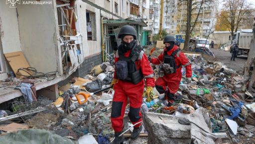 У Харкові завершилася пошукова операція біля обстріляної багатоповерхівці: ДСНС оголосила результат