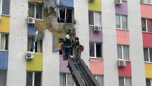 Харківська поліція показала, як виглядають "Воробйові гори" після прильоту