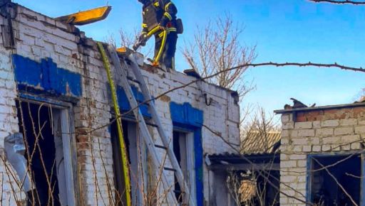 В Харьковской области в результате российских обстрелов горели дома людей - ГСЧС