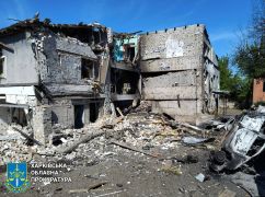 Под Харьковом в результате атаки "Шахеда" на городок ранены три человека