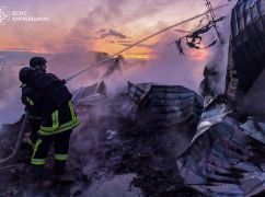 На Харківщини рятувальники загасили масштабні пожежі після ударів по Старому Салтову