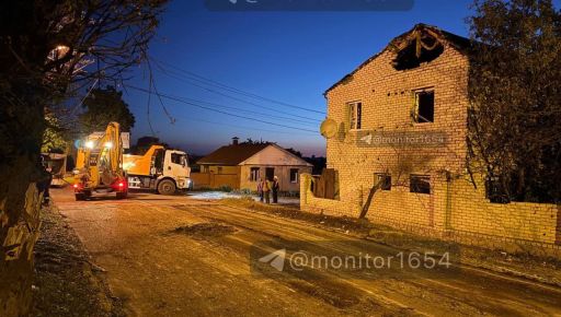 В сеть попали фото ракетного обстрела Харькова ночью 22 мая