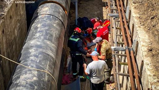 У Харкові рятувальники дістали травмованого чоловіка з каналу тепломережі