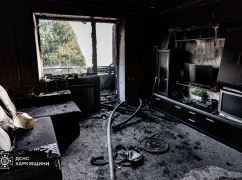 ДСНС врятувала жінку, що не могла самостійно пересуватися, на пожежі в Харкові
