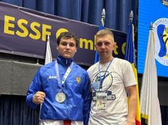 Харьковский спортсмен завоевал серебро на Европейских играх единоборств в Румынии