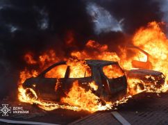 Зʼявилися перші фото з місця удару по Харкову