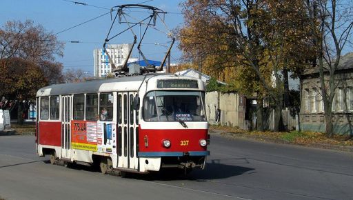 У Харкові в районі залізничного вокзалу два дні не ходитиме трамвай №1