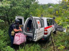 В Харьковской области спасатели эвакуировали пожилого мужчину с двумя собаками