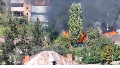 У селі на Харківщині російські дрони знищили будинок