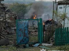 Из-за удара российского БПЛА в Харьковской области погиб человек: кадры с места