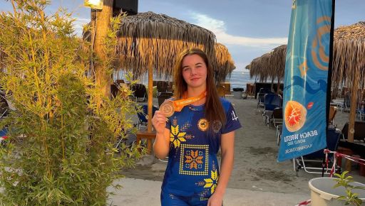Харків’янка здобула бронзу на ЧС з пляжної боротьби в Греції