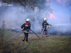 За добу вогнеборці-добровольці на Харківщині допомогли у ліквідації восьми пожеж