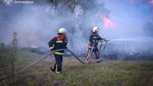За сутки пожарные-добровольцы в Харьковской области помогли в ликвидации восьми пожаров