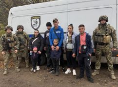 В Харьковской области эвакуировали семью с двумя маленькими детьми из-под обстрелов