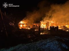 Росіяни спалили житло двох сімей на Харківщині: кадри з місця