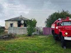 На Харківщині у власному будинку на пожежі загинула жінка