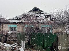 Разбитые дома под снегом: харьковские правоохранители показали фото с мест российских обстрелов