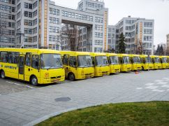Інклюзивні автобуси для учнів: ще п’ять громад Харківщини отримали нову партію шкільного транспорту