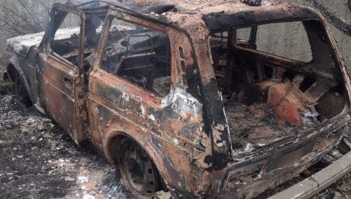 Поліція показала, що залишилося від авто, в якому поранили двох цивільних