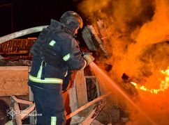 Зʼявилися кадри наслідків атаки російських БПЛА на Великий Бурлук