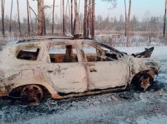 FPV-дрон ударил по авто полиции во время эвакуации в Харьковской области: фото с места