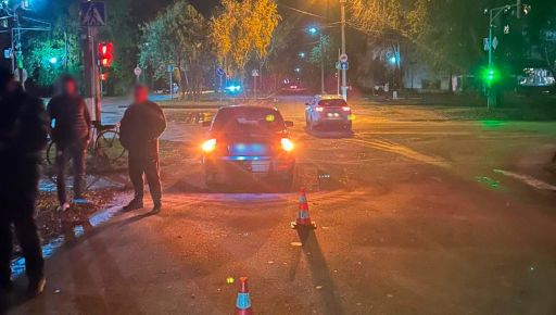 На Харківщині легковик збив 56-річного велосипедиста на пішохідному переході