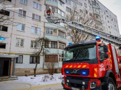 Пожар в девятиэтажке Харькова: из задымленного дома спасли 5 человек