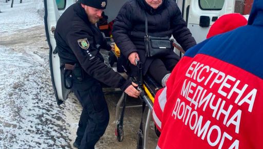 На Харківщині через ожеледицю жінка впала з велосипеда та отримала травму