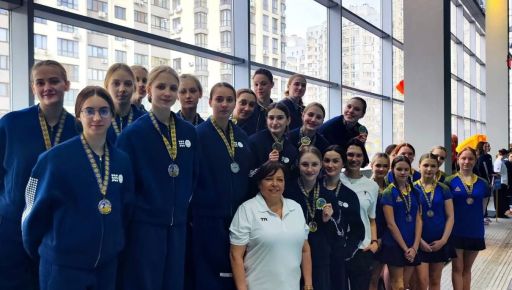 Харьковские синхронисты получили самые высокие награды на чемпионате Украины