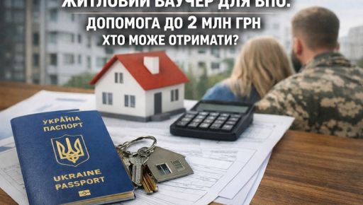 Жилищный ваучер для ВПЛ: юрист объяснил, кто может получить до 2 млн грн и как воспользоваться программой
