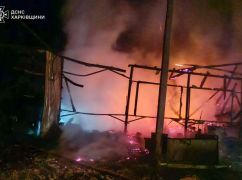 В Харьковской области вражеский дрон попал в агропредприятие: вспыхнул пожар