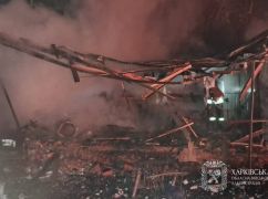 На Харківщині ворог бив по готелю, енергетиці та гаражах, постраждала людина &ndash; ОВА