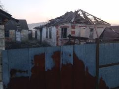 Российский БПЛА попал в дом на Харьковщине: фото с места