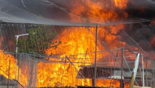 Российские войска атаковали Золочев: уничтожены резервуары с топливом и газом