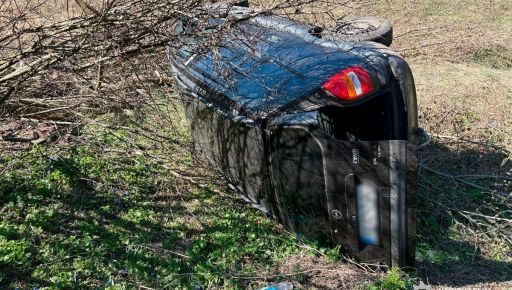 На Харківщині авто з двома дітьми вилетіло в кювет: хлопчики &ndash; у лікарні