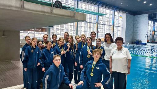 Харківські спортсмени вибороли "золото" на чемпіонаті України з синхронного плавання