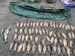 Риболовля на Харківщині закінчилася криміналом: улов на 110 тис. грн