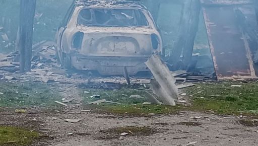 В Харьковской области россияне уничтожили шесть авто и резервуар с горючим за три часа