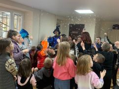 У Харкові провели святковий захід для дітей з родин переселенців