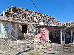 Появились фото с места ракетного обстрела Мерефы