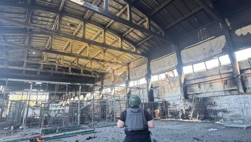 На Харківщині дрон РФ влучив у непрацююче підприємство