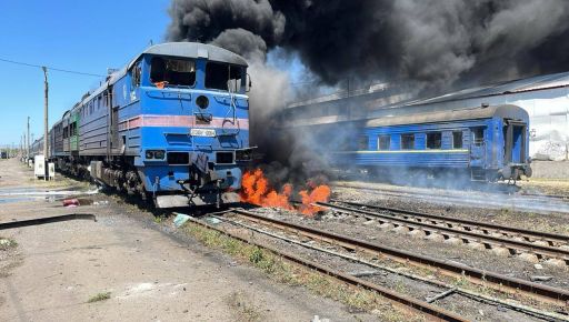 УЗ сообщила судьбу попавшего под обстрел поезда Николаев &ndash; Лозова