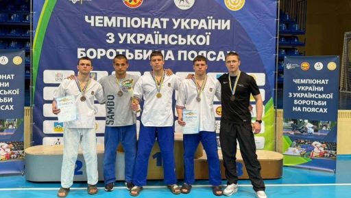 Харьковские спортсмены завоевали пять медалей на чемпионате Украины по борьбе на поясах