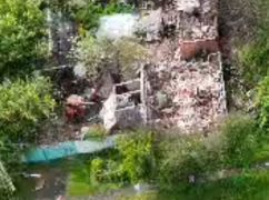 Російські дрони "Молнія" повністю знищили будинок у Золочівській громаді: деталі